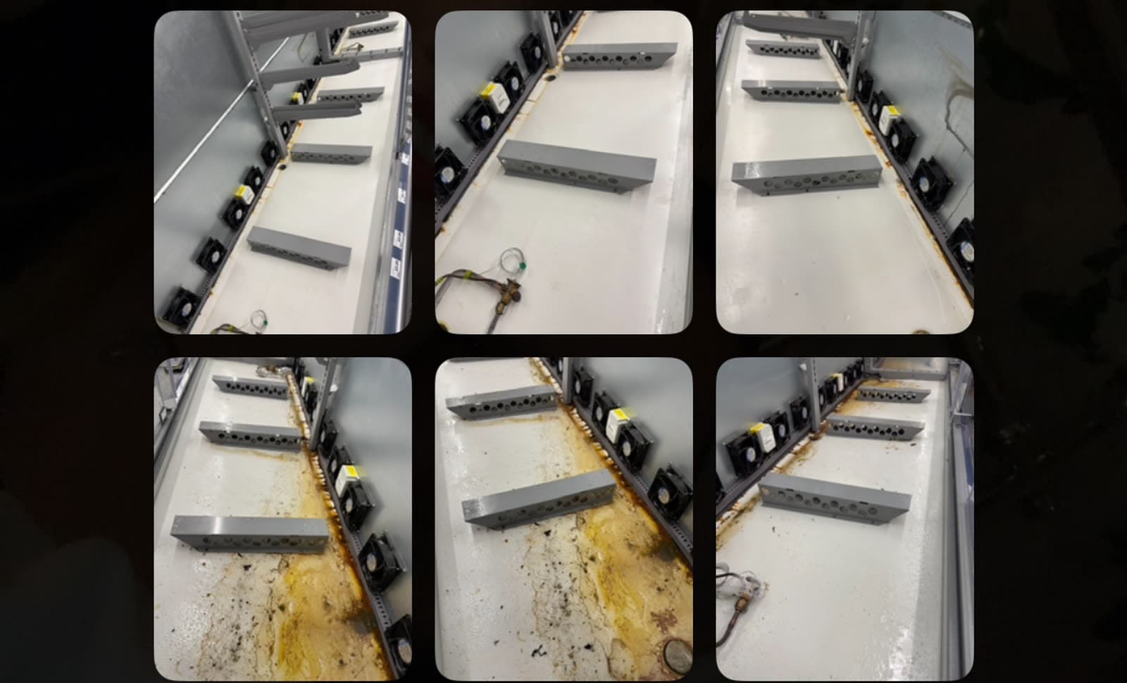 FridgePro walk-in cold room job — fan units, power blocks and shelving in service