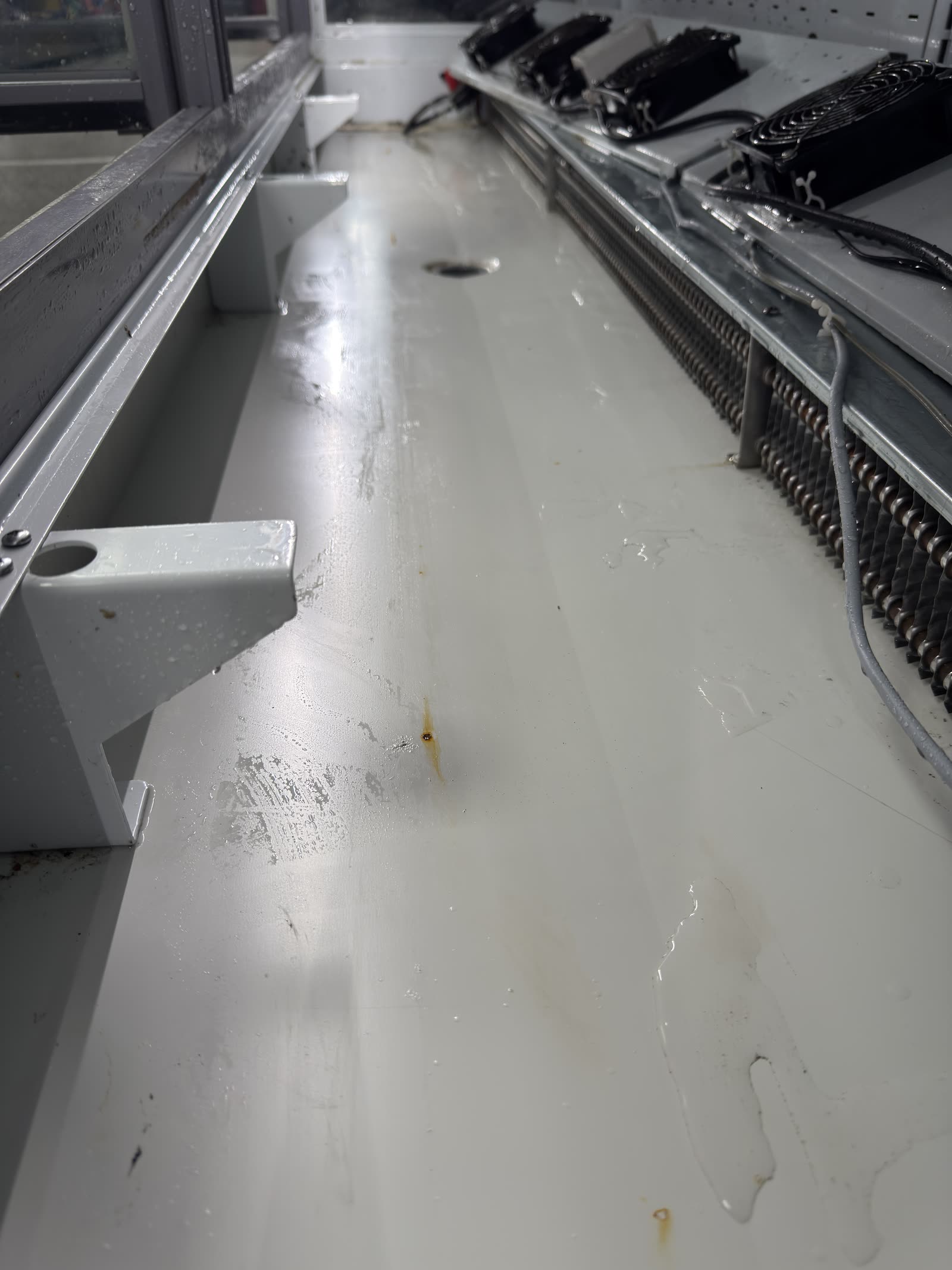 Display fridge — extreme deep clean after clean